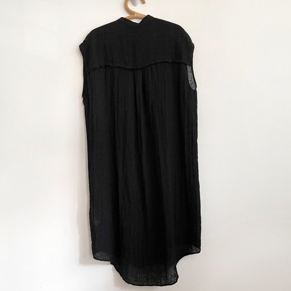 COPY - Zara black linen dress size Small - Picture 6 of 7